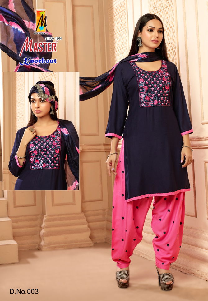 Master Knockout Regular Wear Wholesale Readymade Suits